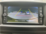 バックカメラも装着しています。ガイド機能も着いていますので後方の距離などが掴みやすくなっています♪