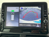 【アラウンドビューモニター】専用のカメラにより、上から見下ろしたような視点で360度クルマの周囲を確認することができます☆死角部分も確認しやすく、狭い場所での切り返しや駐車もスムーズに行えます。