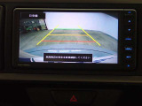 車庫入れなどを楽々サポート!バックモニター装備.