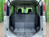 普段のお買い物や通勤、送迎等に十分な荷室スペースを確保しております。セカンドシートを倒すと、大きな荷物の積載も可能です♪