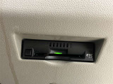 ETC車載器付きです。高速道路の料金所もスムーズに通過できます。