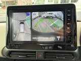 360℃真上から見下ろした映像が映し出されるアラウンドビューモニター搭載☆安全安心ですね♪