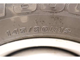 145/80R12    車両装着タイヤサイズです。 タイヤのご相談も石川トヨペットカローラにお任せください