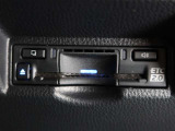 ETC車載器付きです。高速道路の料金所もスムーズに通過できます。