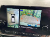 【アラウンドビューモニター】専用のカメラにより、上から見下ろしたような視点で360度クルマの周囲を確認することができます☆死角部分も確認しやすく、狭い場所での切り返しや駐車もスムーズに行えます。