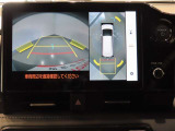 パノラミックビューモニターつきです。周囲の安全確認もばっちりです!