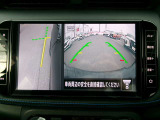 アラウンドビューモニター。空の上から見下ろすような視点でスムース駐車。