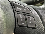 【クルーズコントロール】高速道路もラクラク走行。アクセルを離しても一定速度で走行ができ、長距離運転時の負担を軽減!加速・減速も簡単なスイッチ操作で調整できます。