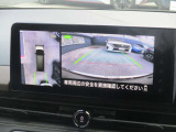 アラウンドビューモニターは上から目線で全方向確認します。