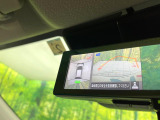 【アラウンドビューモニター】専用のカメラにより、上から見下ろしたような視点で360度クルマの周囲を確認することができます☆死角部分も確認しやすく、狭い場所での切り返しや駐車もスムーズに行えます。