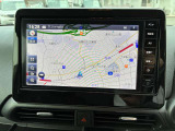 日産純正の視認性の良い大型ディーラーオプションメモリーナビ