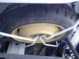スペアタイヤが装備しています