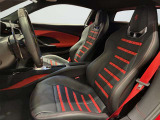 Rosso Ferrariシートストライプ