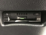 ETC車載器付きです。高速道路の料金所もスムーズに通過できます。