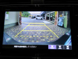 リヤワイドカメラでバックでの駐車も楽々