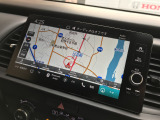 純正ナビが搭載されています。初めての道も安心ですね。Bluetooth接続可能!