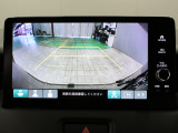 【バックカメラ】駐車時に後方がリアルタイム映像で確認できます。大型商業施設や立体駐車場での駐車時や、夜間のバック時に大活躍!運転スキルに関わらず、今や必須となった装備のひとつです!