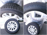 中古のスタッドレスタイヤ&ホイールも付いています