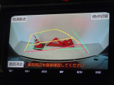 バックガイドモニターを装備しています、車庫入れもラクラクです。