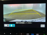 駐車時に便利なバックカメラを装着しています。