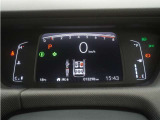7インチの液晶メーターで、速度表示やHonda SENSING作動表示などを、分かりやすく表示 見やすさを追求したメーターです。