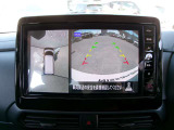 アラウンドビューモニター!空から見下ろしているかのような映像を映し出します。駐車時には安心ですよね♪