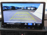 【バックカメラ装備済み】駐車の際の心強い味方!ガイドを見て確認しながら駐車できるので安全です。