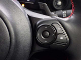 各操作スイッチなどもハンドルから手を放すことなく操作可能で安全運転に支援いたします!