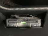 ETC車載器付きです。高速道路の料金所もスムーズに通過できます。