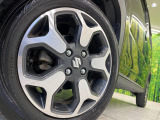 【純正15インチアルミホイール】外観にマッチした純正アルミホイールを装着しております。各種社外アルミホイールや、スタッドレスタイヤも取扱いしております。是非ご相談ください♪