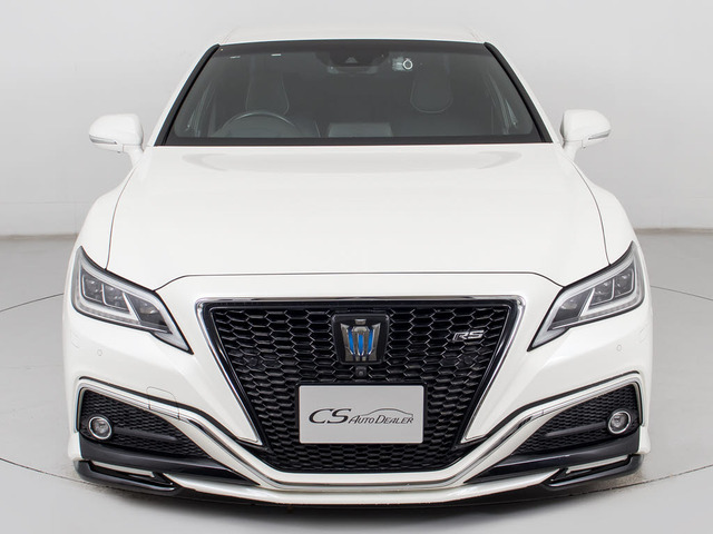 クラウン ハイブリッド 2.5 RS アドバンス 後期 白革 フルエアロ 360