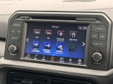 GT-R専用ナビ搭載!車両情報を表示するマルチファンクションディスプレイ機能つきです!メディアはBluetooth/TV/DVD/CD/USB/AUX/CD録音対応です。