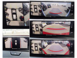 大きなSUVも、これなら私も運転できる☆彡 360&deg;ビュー+前後ワイドビューで周囲をしっかり確認。車幅や死角も画面で把握できるので、大型SUVでも安心して運転できます。