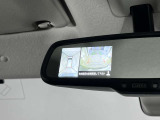 バックミラーにアラウンドビューモニターの表示も可能です!