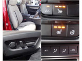 運転席には電動パワーシート搭載!また1つのキーごとシート位置を記憶できるメモリー機能付き!またシートヒーターも搭載!