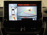 後方の見える安心をお届けするバックガイドモニター付:バックするときのアシストラインもあって楽々バック!車庫入れや縦列駐車をサポートし、苦手な駐車も安心です!今やもう手放せない装備ですネ♪
