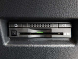 ETC車載器付きです。高速道路の料金所もスムーズに通過できます。
