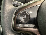 ステアリングにオーディオ操作スイッチが付いています。オーディオ画面に直接タッチしなくても操作が出来ますので、運転に集中できます。
