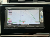 7インチ純正メモリーナビ(VXM-155VSi)を装着しています。目的地設定やルート案内もスムーズに行えます。