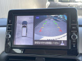アラウンドビューモニター装備☆上から見たような画面で車庫入れも縦列駐車も安心です♪