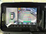 全方位モニターで車庫入れ楽々☆
