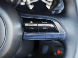 前走車両の速度に合せて、自車の速度を調整できる「MRCC(マツダレーダークルーズコントロール)」を装備しています。