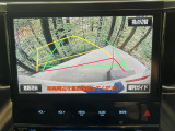 【バックカメラ】駐車時に後方がリアルタイム映像で確認できます。大型商業施設や立体駐車場での駐車時や、夜間のバック時に大活躍!運転スキルに関わらず、今や必須となった装備のひとつです!