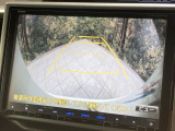 【バックカメラ】駐車時に後方がリアルタイム映像で確認できます。大型商業施設や立体駐車場での駐車時や、夜間のバック時に大活躍!運転スキルに関わらず、今や必須となった装備のひとつです!