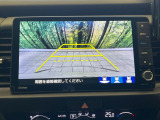 【バックカメラ】駐車時に後方がリアルタイム映像で確認できます。大型商業施設や立体駐車場での駐車時や、夜間のバック時に大活躍!運転スキルに関わらず、今や必須となった装備のひとつです!