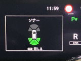 障害物を感知し知らせてくれるので安心です♪