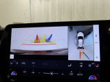 車両周辺の安全確認をするパノラミックビューモニター