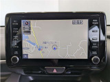 純正ナビを装備。タッチパネル式で使いやすく、お出かけもラクラクです。