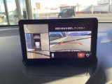 360度ビューモニターです。前後左右の安全を確認できます。