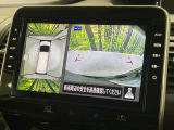 【アラウンドビューモニター】専用のカメラにより、上から見下ろしたような視点で360度クルマの周囲を確認することができます☆死角部分も確認しやすく、狭い場所での切り返しや駐車もスムーズに行えます。